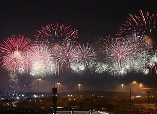 安龙县焰火晚会